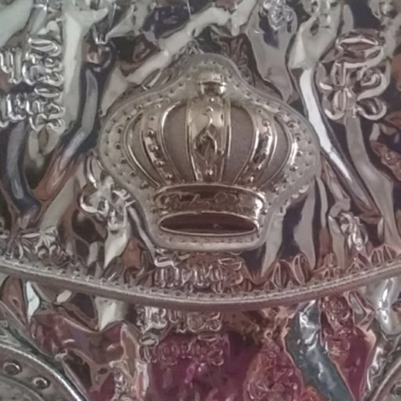 SOLD vintage 90's Baby phat silver shoulder bag - Picture 3 of 7